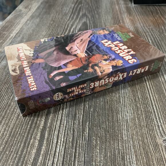 Tom Green Show - Early Exposures: Raw Meat & Rare Treats (VHS 2003) RARE SEALED - Picture 3 of 5